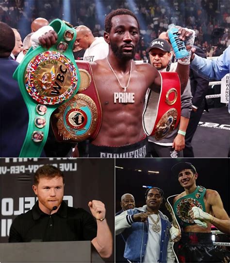 Canelo Alvarez reacts as Terence Crawford ordered to face 6ft .